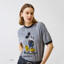 yz THE SHINZONE U V][ MICKEY RINGER TEE 24SMSCU09 fB[X gbvX  2024SS F O[/u[