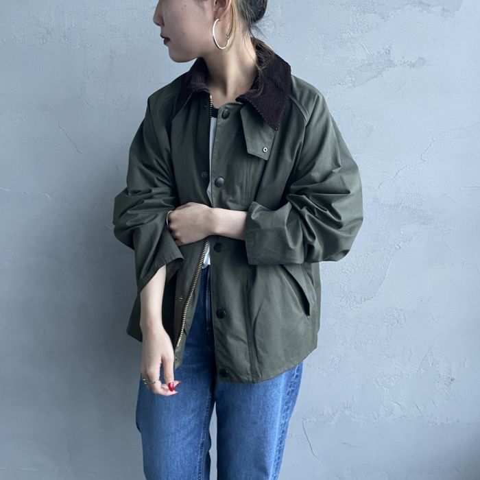  Barbour バブアー トランスポート ピーチスキンノンオイルドジャケット MCA0931 レディース アウター 2024SS S/M 全3色