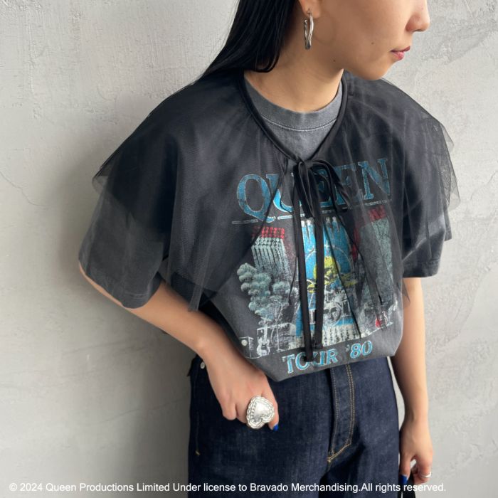 【送料無料】 GOOD ROCK SPEED グッドロックスピード 別注 QUEEN ロックプリントTシャツ INTN-009-JF ..