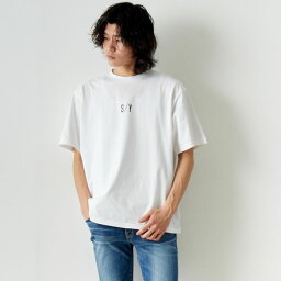 【送料無料】 SY32 エスワイサーティトゥ ベーシックロゴTシャツ 14135 メンズ トップス 半袖 2024SS M-XL ホワイト/ブラック