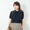 【送料無料】 FRED PERRY フレッドペリー ティップライン ロゴ刺繍ポロシャツ M3600 レディース トップス 半袖 ポロシャツ SS/S 全19色