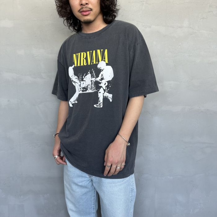 【送料無料】 GOOD ROCK SPEED グッドロックスピード NIRVANA ロックプリントTシャツ 24NVN010W メンズ..