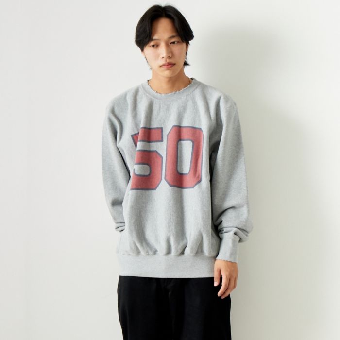 【送料無料】 JACKSON MATISSE ジャクソンマティス 50 SWEAT JM24SS024 メンズ トップス 長袖 スウェット 2024SS M/L グレー