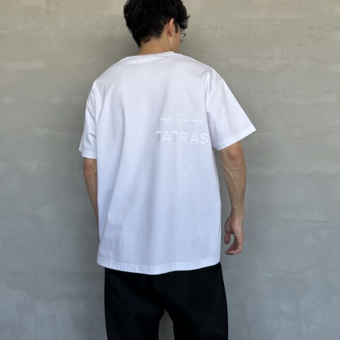 【送料無料】 TATRAS タトラス NUNKI/ヌンキ ブランドロゴTシャツ MTAT24S8193-M メンズ トップス 半袖 2024SS S-L 全3色