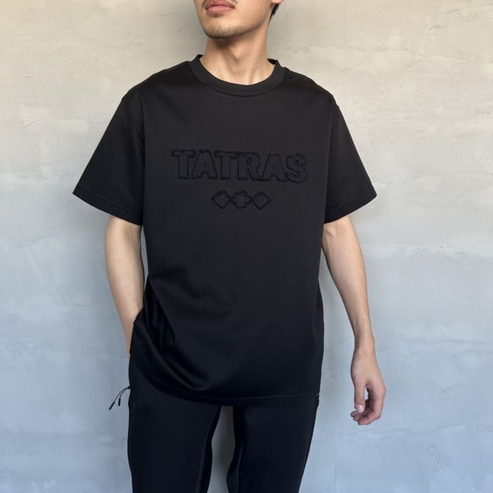 【送料無料】 TATRAS タトラス TATO ショートスリーブTシャツ MTAT24S8262-M メンズ トップス 半袖 2024SS M-XL ブラック/ホワイト