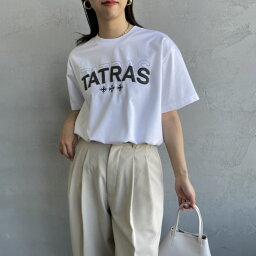 【送料無料】 TATRAS タトラス ANICETO/アニチェート Tシャツ MTAT24S8261-M レディース トップス 半袖 2024SS S ホワイト/ブラック