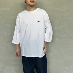 【送料無料】 THE FOX ザフォックス 別注 ワンポイントロゴワッペン 7分袖Tシャツ JF24SS-03-JF メンズ トップス 2024SS M/L 全5色