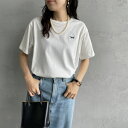  THE FOX ザフォックス 別注 ワンポイントロゴワッペン リンガーTシャツ JF24SS-02-JF レディース トップス 半袖 2024SS XS/S 全6色