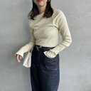 Noir Fabrik ヌワールファブリック ボートネックロングスリーブリブTシャツ JFS-C021 レディース トップス 長袖 S/M 全5色