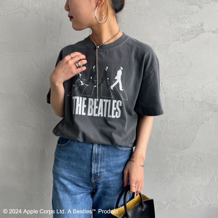 【送料無料】 GOOD ROCK SPEED グッドロックスピード 別注 THE BEATLES ロックプリントTシャツ INTN-01..