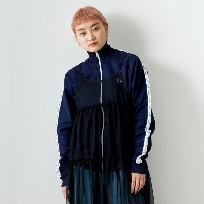 楽天市場】フレッドペリー トラックジャケット(レディース 楽天市場】フレッドペリー トラックジャケット(レディース