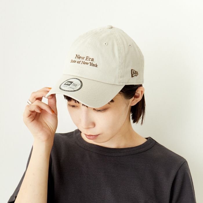 ニューエラ 【送料無料】 NEW ERA ニューエラ カジュアルクラシック STATE OF NY 14109497 レディース 帽子 2024SS F ホワイト