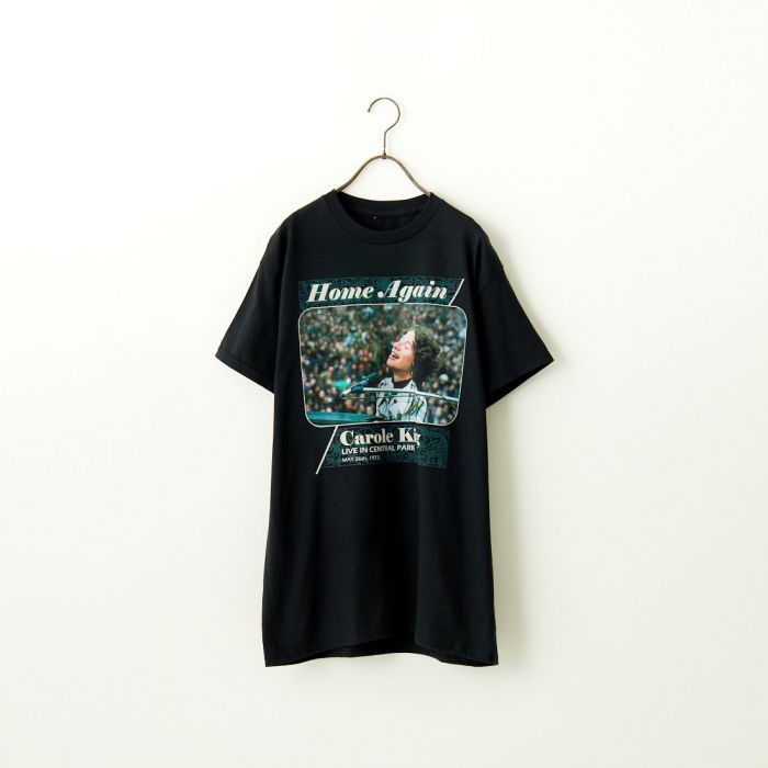  BLUESCENTRIC ブルースセントリック キャロル・キング ホームアゲインTシャツ BC110063000 レディース トップス 半袖 2024SS M ブラック