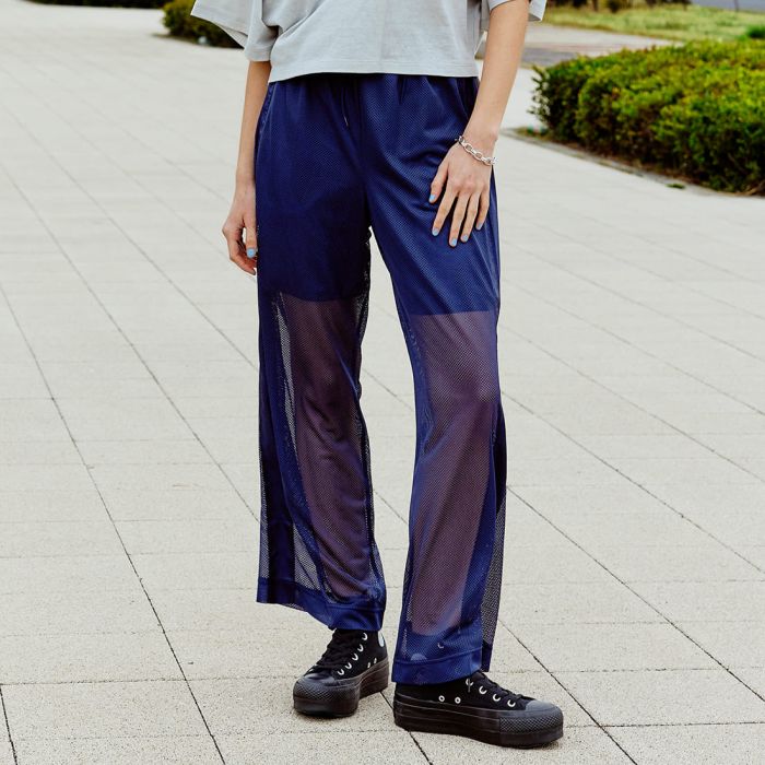 【送料無料】 Jeans Factory Clothes ジーンズファクトリークローズ メッシュパンツ IN9-PT-4 レディース ボトムス イージーパンツ 2024SS F 全3色