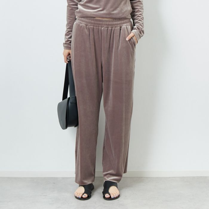 【送料無料】 GREYCHORD グレーコード LAYLA ワイドパンツ VAGC02406 レディース ボトムス イージーパンツ 2025AW S グレー/ベージュ