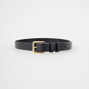 【送料無料】 LEFIJE レフィエ TRESOR ベルト M4621A レディース 2025AW F ブラック