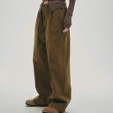【送料無料】 TODAYFUL トゥデイフル コットンイージーパンツ 12510716 レディース ボトムス 2025AW 36 ブラウン/ベージュ