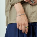 【送料無料】 GENERAL ジェネラル シルバーブレスレット GEN-029 メンズ アクセサリー 2025AW MENS シルバー