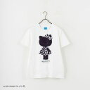 【送料無料】 TRIPPY ART トリッピーアート HELLO KITTY ドットワンピース柄Tシャツ TR-029 メンズ トップス 半袖 2025AW M/L ホワイト
