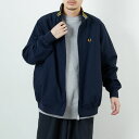 【送料無料】 FRED PERRY フレッドペリー 別注 ナイロンブレンサムジャケット FPM-25A-007JF メンズ アウター 2025AW M/L ブラック/ネイビー