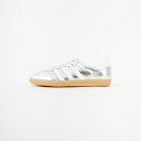 【店内全品送料無料】 adidas Originals アディダス オリジナルス サンバ OG メタリックモデル SAMBA-OG-W レディース 靴 スニーカー 2025AW 23.0-24.5cm シルバー