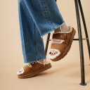 【送料無料】 UGG アグ グリーンポート ストラップスライド 1167611 レディース 靴 2025AW 23.0-25.0cm ベージュ/ブラック