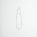 【店内全品送料無料】 Nothing And Others ナッシングアンドアザーズ ドットネックレス 157054 レディース アクセサリー 2025AW F シルバー