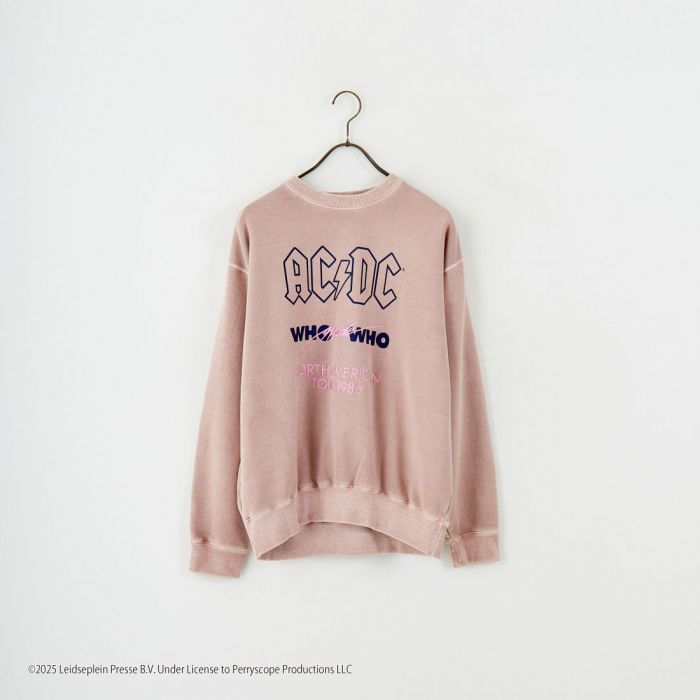 【送料無料】 GOOD ROCK SPEED グッドロックスピード 別注 AC/DC ロックプリントスウェット INTN-053-J..