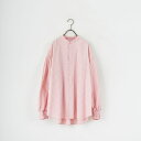 【店内全品送料無料】 KHA:KI カーキ ゴールドドットシャツ MIL25FBL3149 レディース トップス 長袖 2025AW S ピンク/ブルー