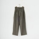 【店内全品送料無料】 Kelen ケレン ウエストタックデザインパンツ LKL25FPT2118 レディース ボトムス 2025AW M ベージュ/グレー