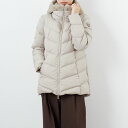 【店内全品送料無料】 CAPE HORN ケープホーン ALVAREZ ダウンジャケット B2566 レディース アウター 2025AW M/L ベージュ/ブラック