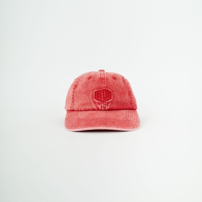 【送料無料】 DEUS EX MACHINA デウス エクス マキナ シールド ガーメントダイダッドキャップ DMF257382 メンズ 帽子 2025AW F...