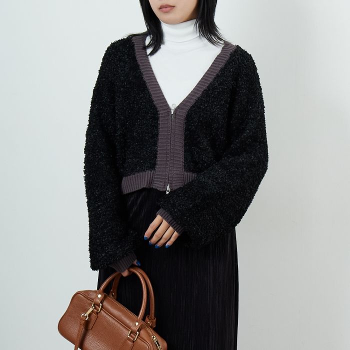 【送料無料】 &g'aime アンジェム バタフライヤーンカーディガン 986-67009 レディース トップス ニット 2025AW F 全3色