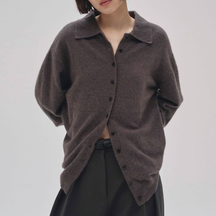 【送料無料】 TODAYFUL トゥデイフル ラクーンニットカーディガン 12520522 レディース トップス 長袖 2025AW F グレー/ブラック