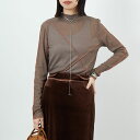 【店内全品送料無料】 Jf Ready Made ジェイエフレディメイド 2WAY配色ラインインナー 999-22108 レディース トップス 長袖 2025AW F 全4色