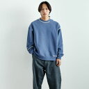 【送料無料】 SLICK スリック ブランケットステッチ スウェットシャツ 5155922 メンズ トップス 長袖 M/L 全3色