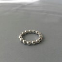 【Web限定】【送料無料】 aura オーラ ツブツブリング A-R010 レディース アクセサリー F シルバー