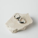 【店内全品送料無料】 aura オーラ ドロップフープピアス A-P025 レディース アクセサリー F シルバー