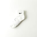 NIKE ナイキ クッションクウォーターソックス SX7667 レディース 靴下 2025SS F ホワイト