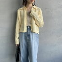 【送料無料】 Maison de Lallure メゾン ドゥ ラリュール 襟付きメッシュニットプルオーバー M24141012 レディース トップス 長袖 2...
