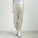 【送料無料】 MICA&DEAL マイカアンドディール サテンリブパンツ 0125103025 レディース ボトムス イージーパンツ 2025SS F ベージュ/ブラック