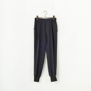 【送料無料】 Jeans Factory Clothes ジーンズファクトリークローズ バックサテンジョーゼットジョガーパンツ U-2490 レディース ボトムス イージーパンツ 2025SS S/M グレー/ブラック