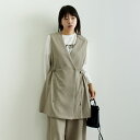 【送料無料】 STELLA CIFFON ステラシフォン Worsfil ツイルジレ ST3-25105A レディース アウター ベスト 2025SS S グレ...