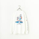 【店内全品送料無料】 CHUMS チャムス ボウルロングスリーブTシャツ CH11-2514 レディース トップス 長袖 2025SS L ホワイト/ベージュ