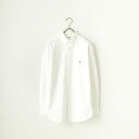 【送料無料】 Gymphlex ジムフレックス ボタンダウンシャツ GY-B0196SOX メンズ トップス 長袖 2025SS M/L ホワイト