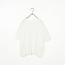 【店内全品送料無料】 soil ソイル ジョーゼットジャージー クルーネックTシャツ GNSL25052 レディース トップス 半袖 2025SS F ホワイト