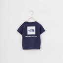 【送料無料】 THE NORTH FACE ザ ノースフェイス ベビー ショートスリーブバンダナスクエアロゴTシャツ NTB32546 キッズ トップス 半袖 2025SS 80/90 全3色