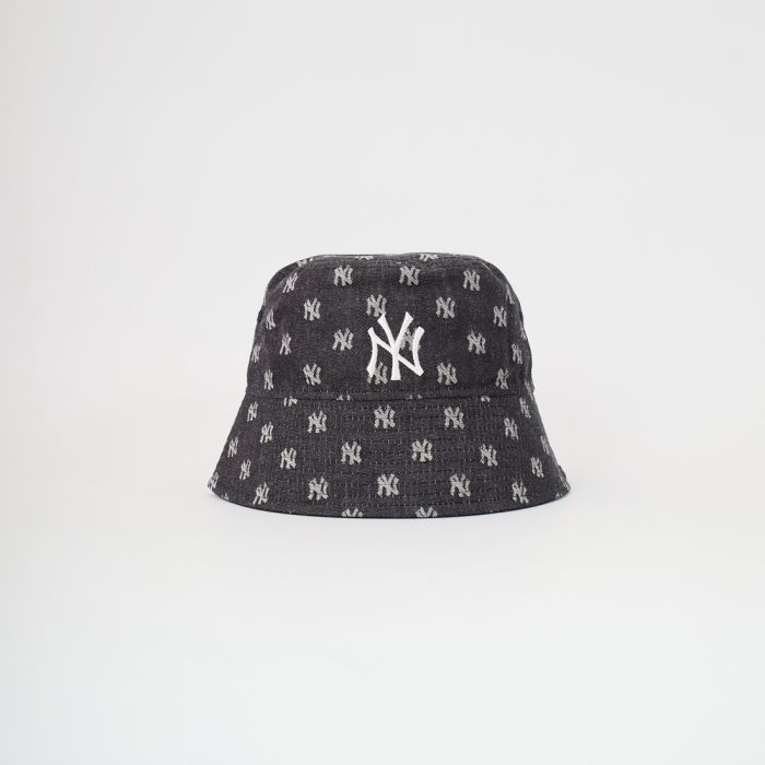 【店内全品送料無料】 NEW ERA ニューエラ バケット01 MLBジャガード ニューヨーク・ヤンキース 14388490 メンズ 帽子 ハット 2025SS L/XL ブラック