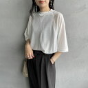 【送料無料】 THE SHINZONE ザ シンゾーン シアーハーフスリーブスウェット 25MMSCU08 レディース トップス 半袖 2025SS F0 ホワイト/ブラック