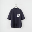 【送料無料】 Jeans Factory Clothes ジーンズファクトリークローズ TECHキャンバス バンドカラーシャツ EPC-53101 メンズ トップス 半袖 2025SS M/L 全4色